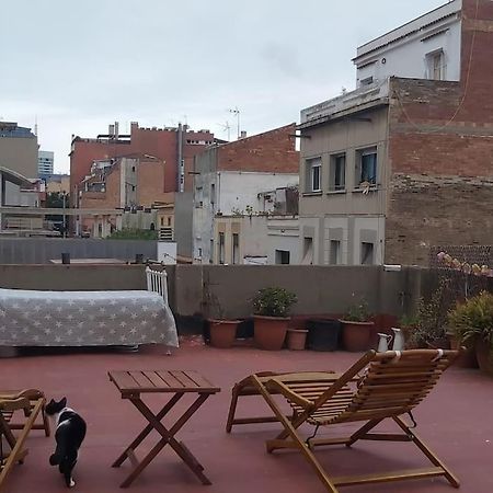 Small Room In Sants With Huge Terrace Barcelona Buitenkant foto